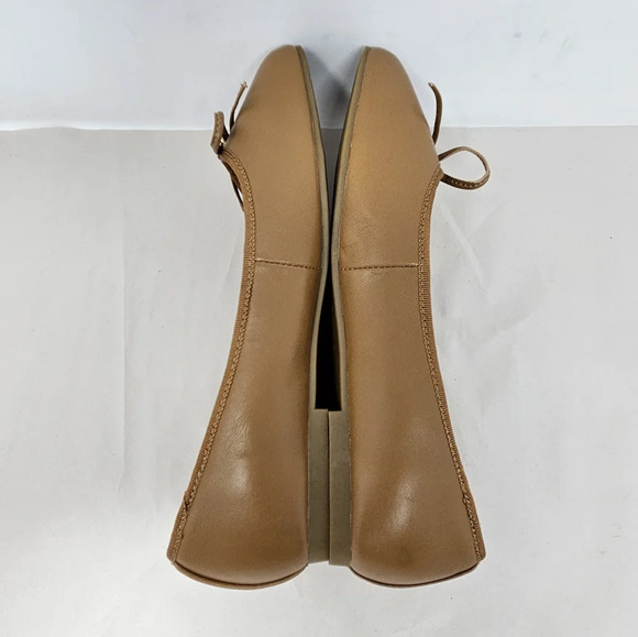 Ted Baker London Womens Bayana Bow Ballet Flats Shoes Sz 36.5=6 Tan Leather - Picture 6 of 13